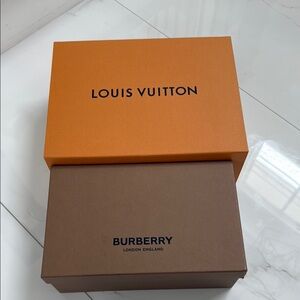 Louis Vuitton and Burberry Box Set